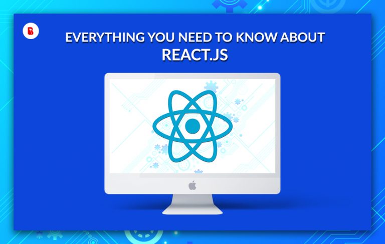 Everything You Need To know about react.js banner · Mobile App ...